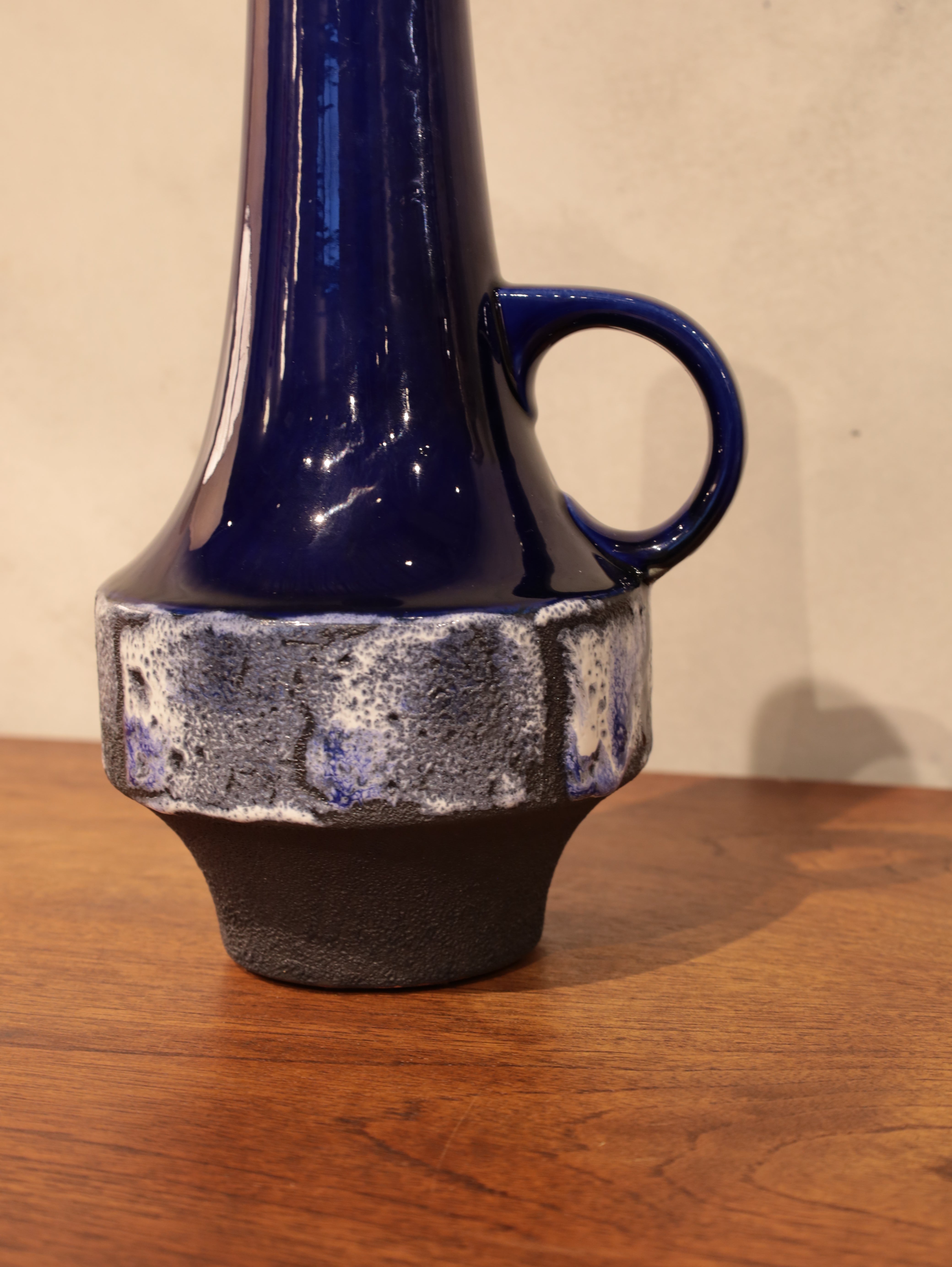 Bay Keramik 1525/28 - Fat Lava セラミックフラワーベース - 1960's-1970's , West Germany - cerote antiques