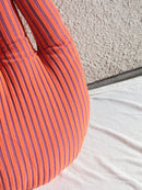 PORTRAIT LAB<br>Fabric object "Hand"S size Orange stripe<br>大和店・reload店 - ヴィンテージ SHARK ATTACK