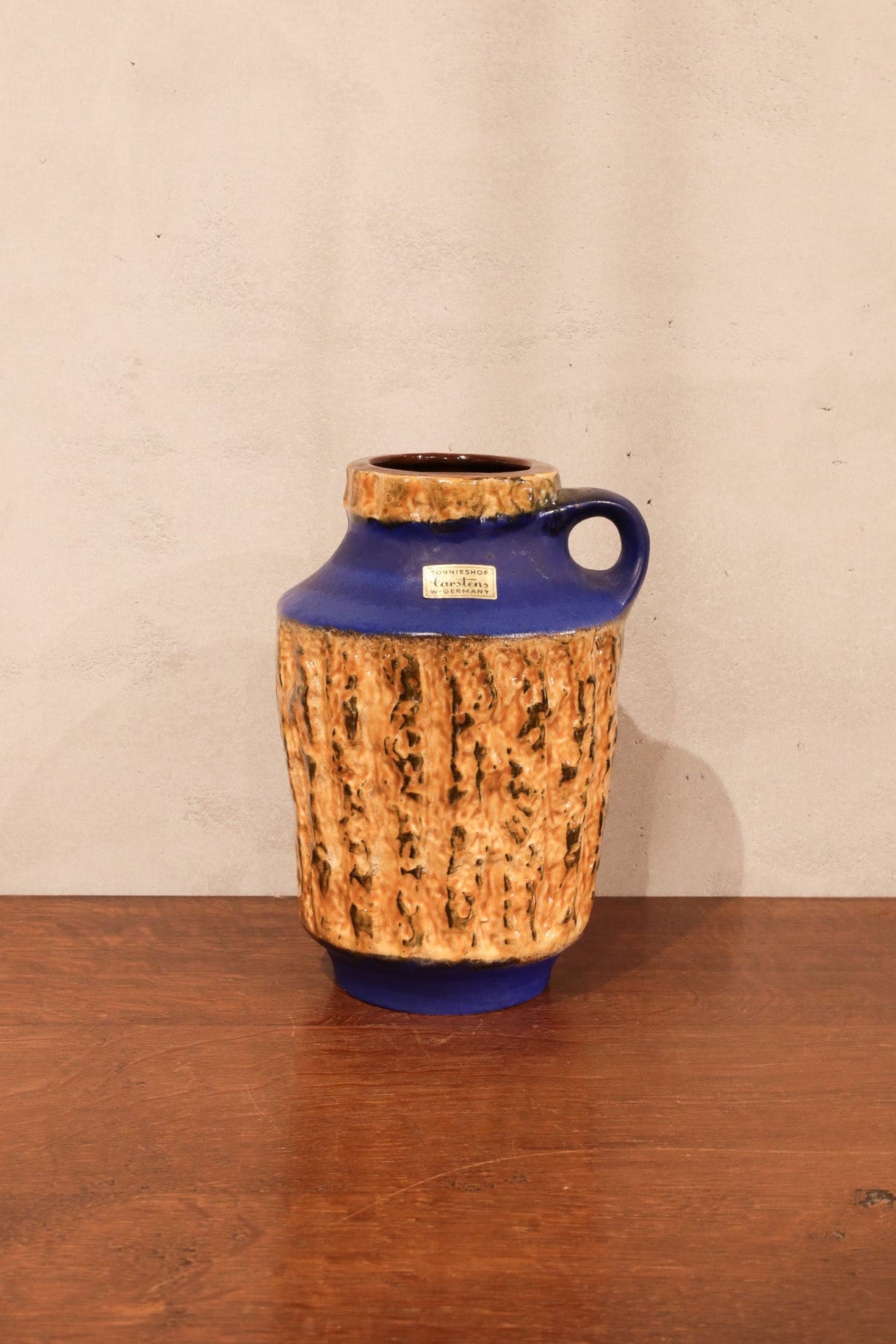 Carstens Tönnieshof 222/20 - Fat Lava - セラミック フラワーベース - 1960's-1970's , West Germany - cerote antiques