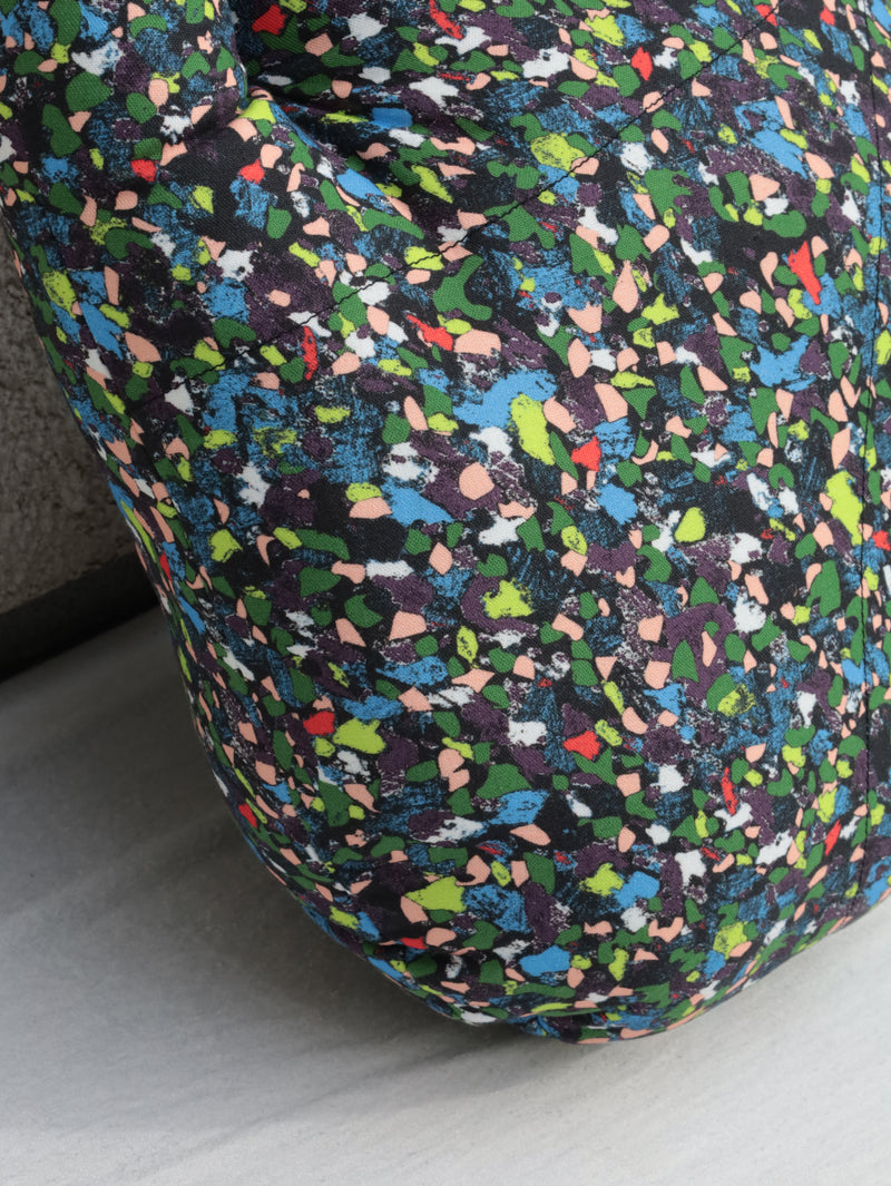 Fabric object "Hand"S size Right Texture terrazzo Blue <br>reload