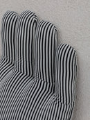 PORTRAIT LAB<br>Fabric object "Hand"L size Black stripe <br>大阪店 - ヴィンテージ SHARK ATTACK