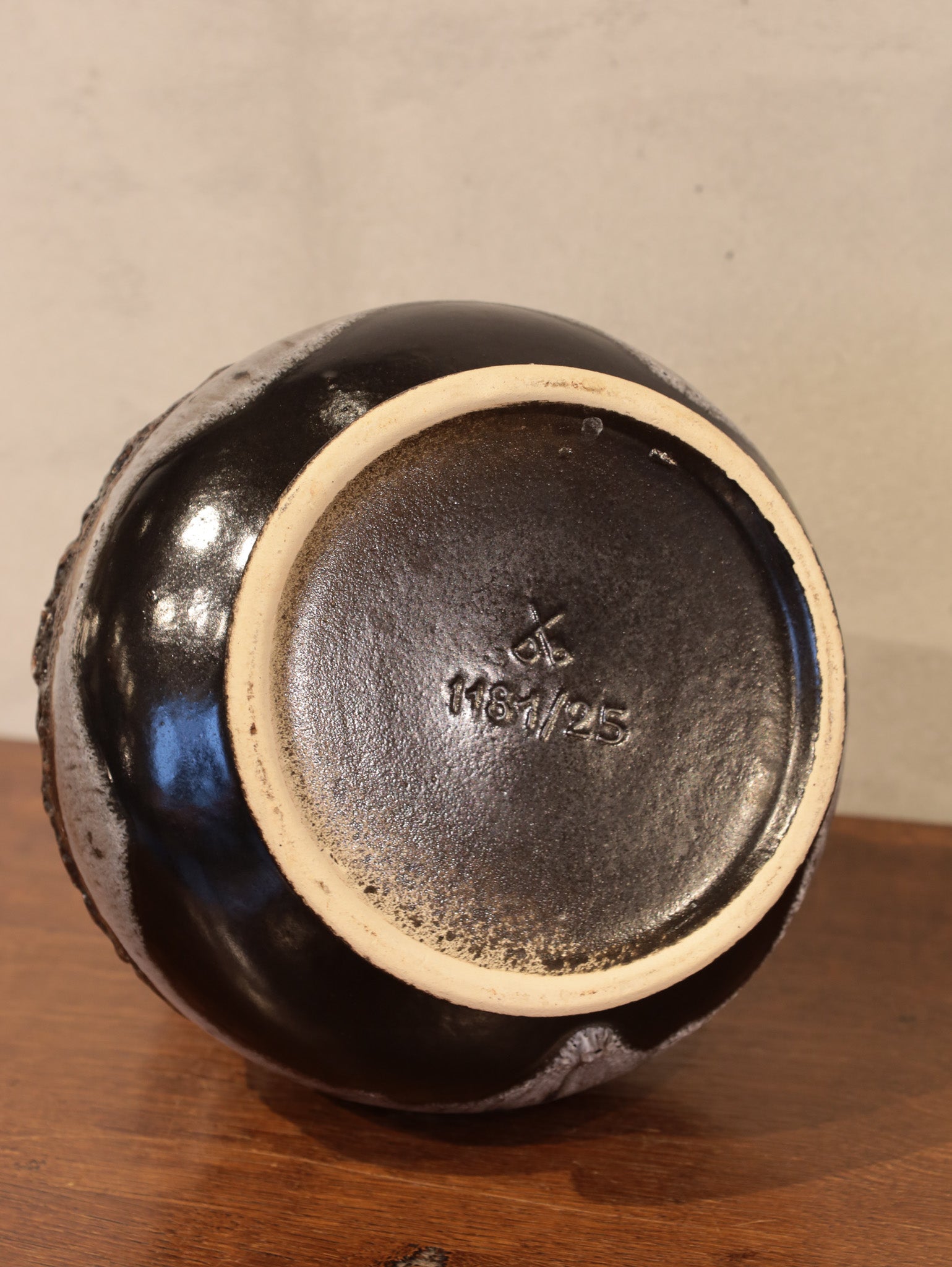 Scheurich 1181/25 - Fat Lava セラミック フラワーベース - 1960's-1970's , West Germany - cerote antiques
