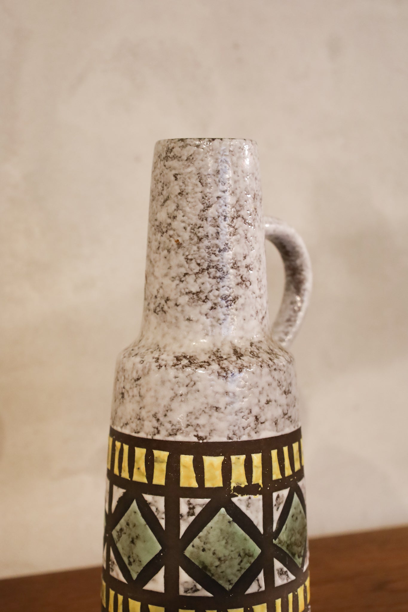 Carstens Tönnieshof 4072 - Fat Lava セラミックフラワーベース - 1960's-1970's , West Germany - cerote antiques