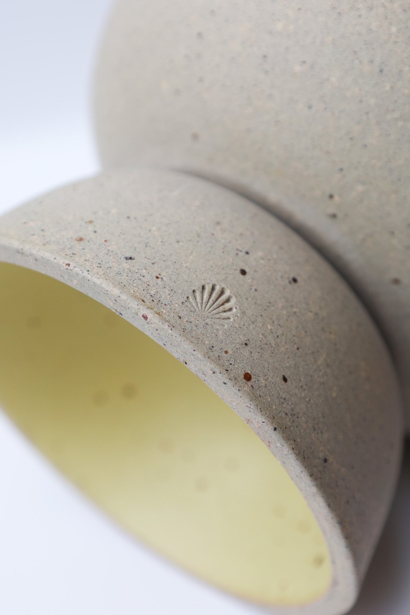 ONE KILN CERAMICS - FOOD BOWL / S lemon yellow