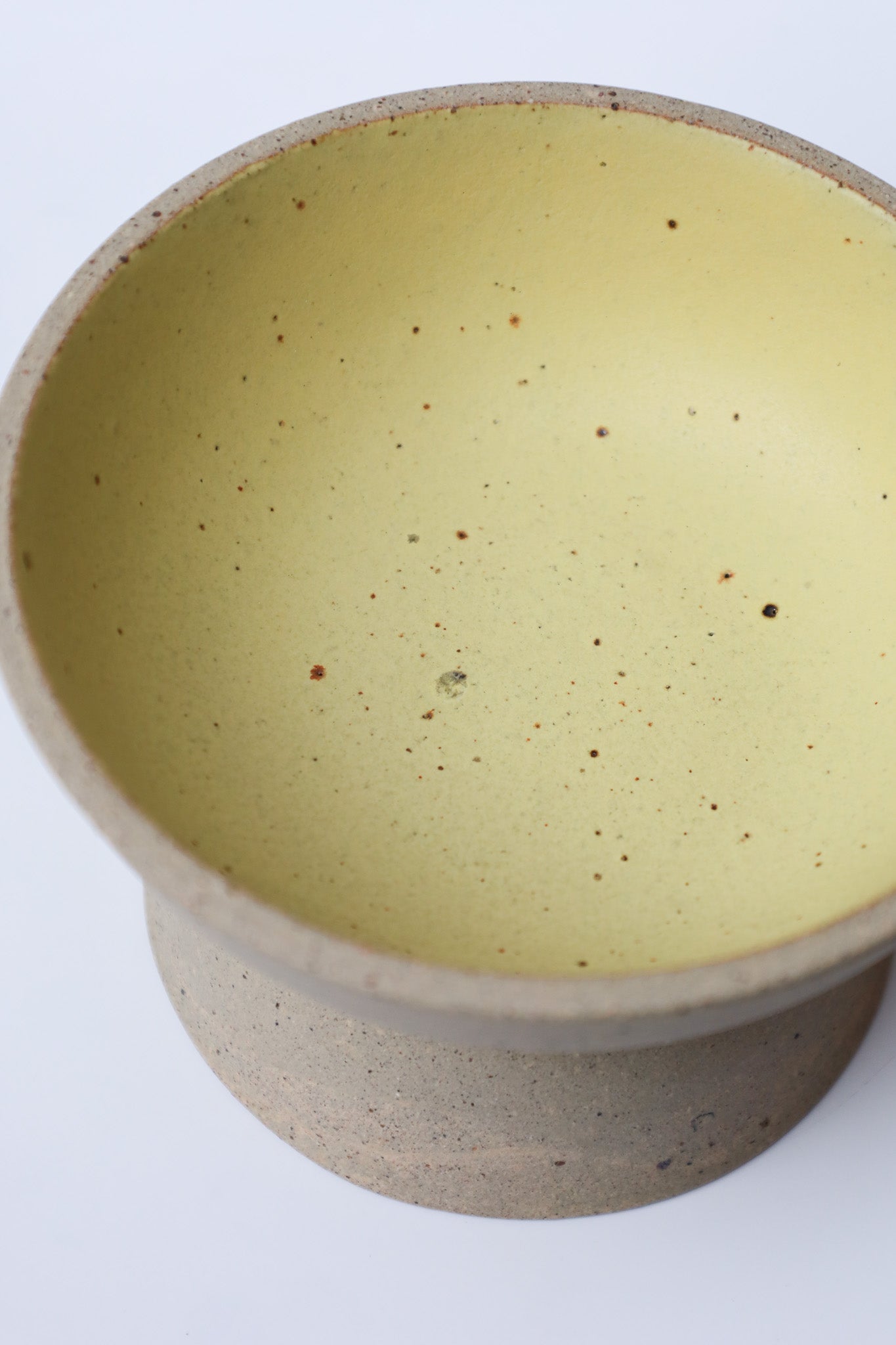 ONE KILN CERAMICS - FOOD BOWL / S lemon yellow