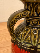 Bay Keramik , Bodo Mans <br>Fat Lava <br>セラミック フラワーベース <br>1960's-1970's , West Germany <br>cerote antiques