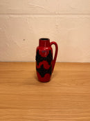 Scheurich 275/20 <br>Fat Lava <br>セラミック フラワーベース <br>1960's , West Germany <br>cerote antiques