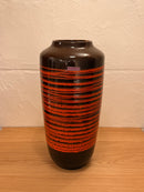 Scheurich 517/45 <br>Fat Lava <br>セラミック フラワーベース <br>1960's-1970's , West Germany <br>cerote antiques