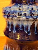 Scheurich 266/28 <br>Fat Lava <br>セラミック フラワーベース <br>1960's-1970's , West Germany <br>cerote antiques