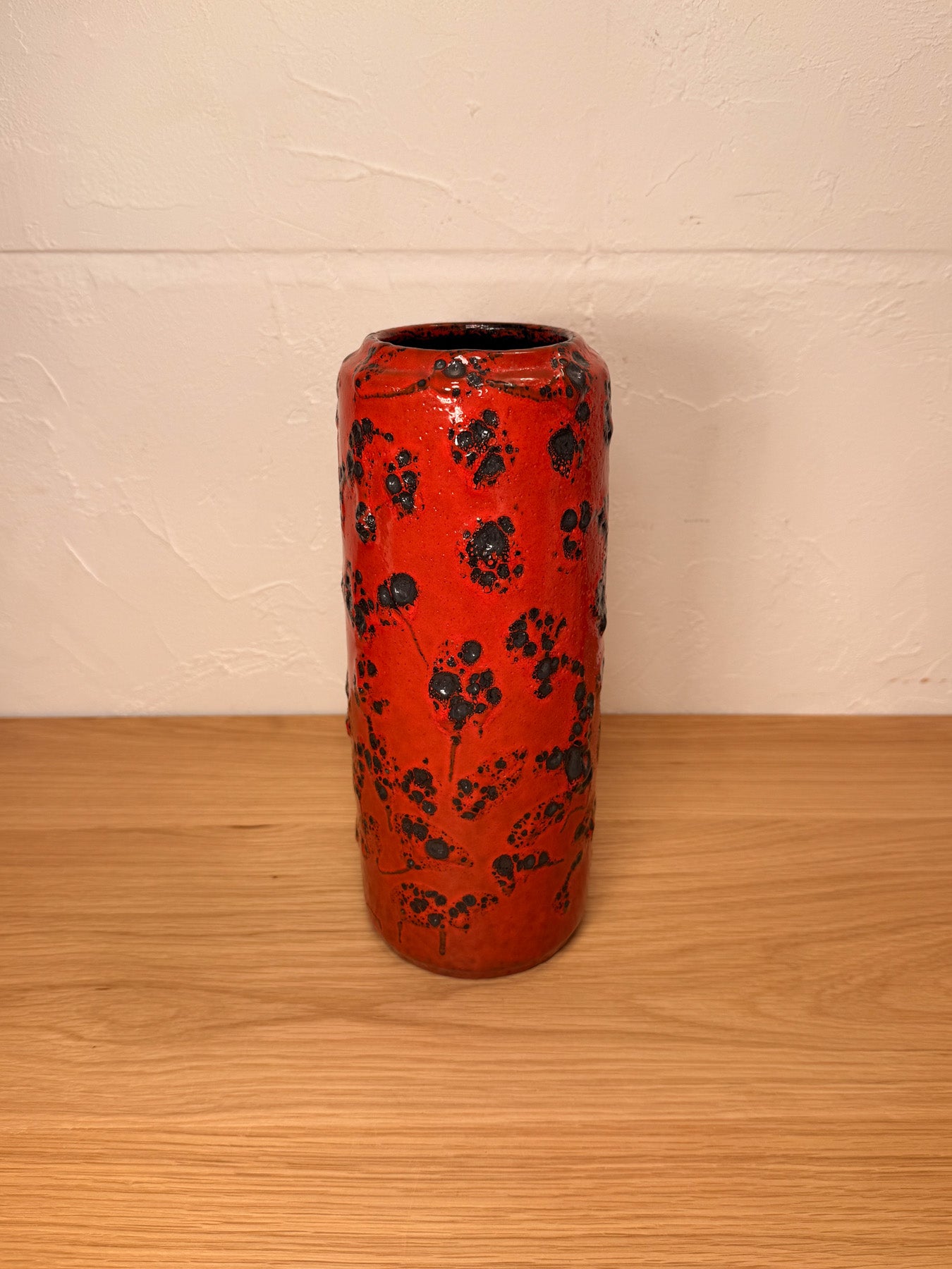 Scheurich 532/28 - Fat Lava - セラミック フラワーベース - 1960's-1970's , West Germany - cerote antiques