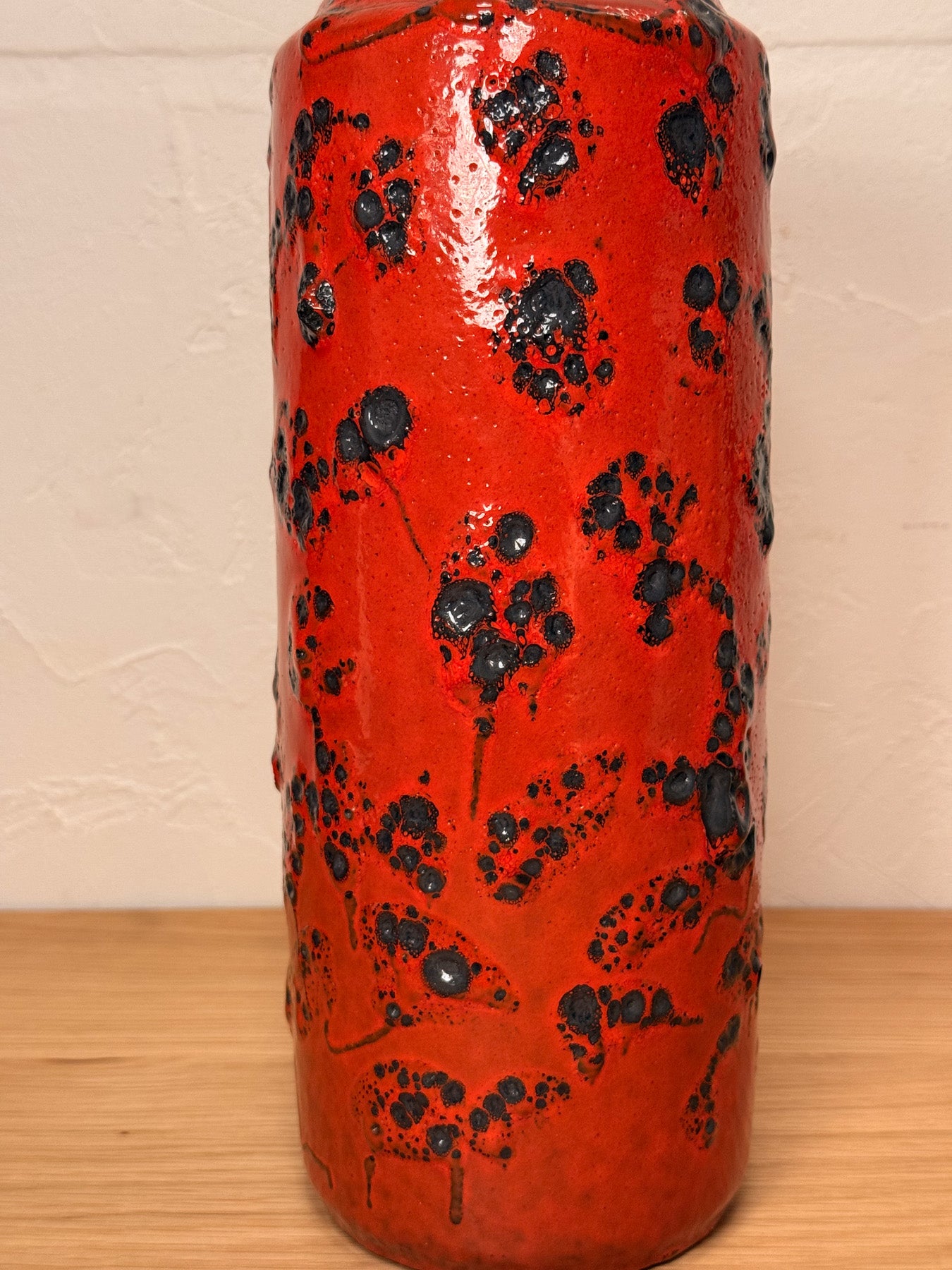 Scheurich 532/28 - Fat Lava - セラミック フラワーベース - 1960's-1970's , West Germany - cerote antiques