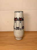 Fat Lava <br>セラミック フラワーベース <br>1960's-1970's , West Germany <br>cerote antiques