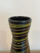 Fat Lava <br> セラミック フラワーベース<br> West Germany <br>cerote antiques