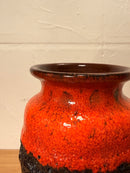Scheurich 206/27 <br>Fat Lava <br>セラミック フラワーベース <br>1960's-1970's , West Germany <br>cerote antiques