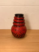Scheurich "Wien" 269/22 , A.Seide <br>Fat Lava <br>セラミック フラワーベース <br>1960's-1970's , West Germany <br>cerote antiques