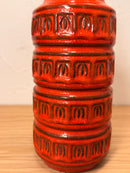 Scheurich 268/23 <br>Fat Lava <br>セラミック フラワーベース <br>1960's-1970's , West Germany <br>cerote antiques