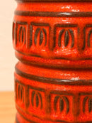 Scheurich 268/23 <br>Fat Lava <br>セラミック フラワーベース <br>1960's-1970's , West Germany <br>cerote antiques