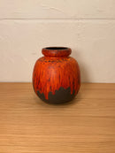 Scheurich 284/19 <br>Fat Lava <br>セラミック フラワーベース <br>1960's-1970's , West Germany <br>cerote antiques