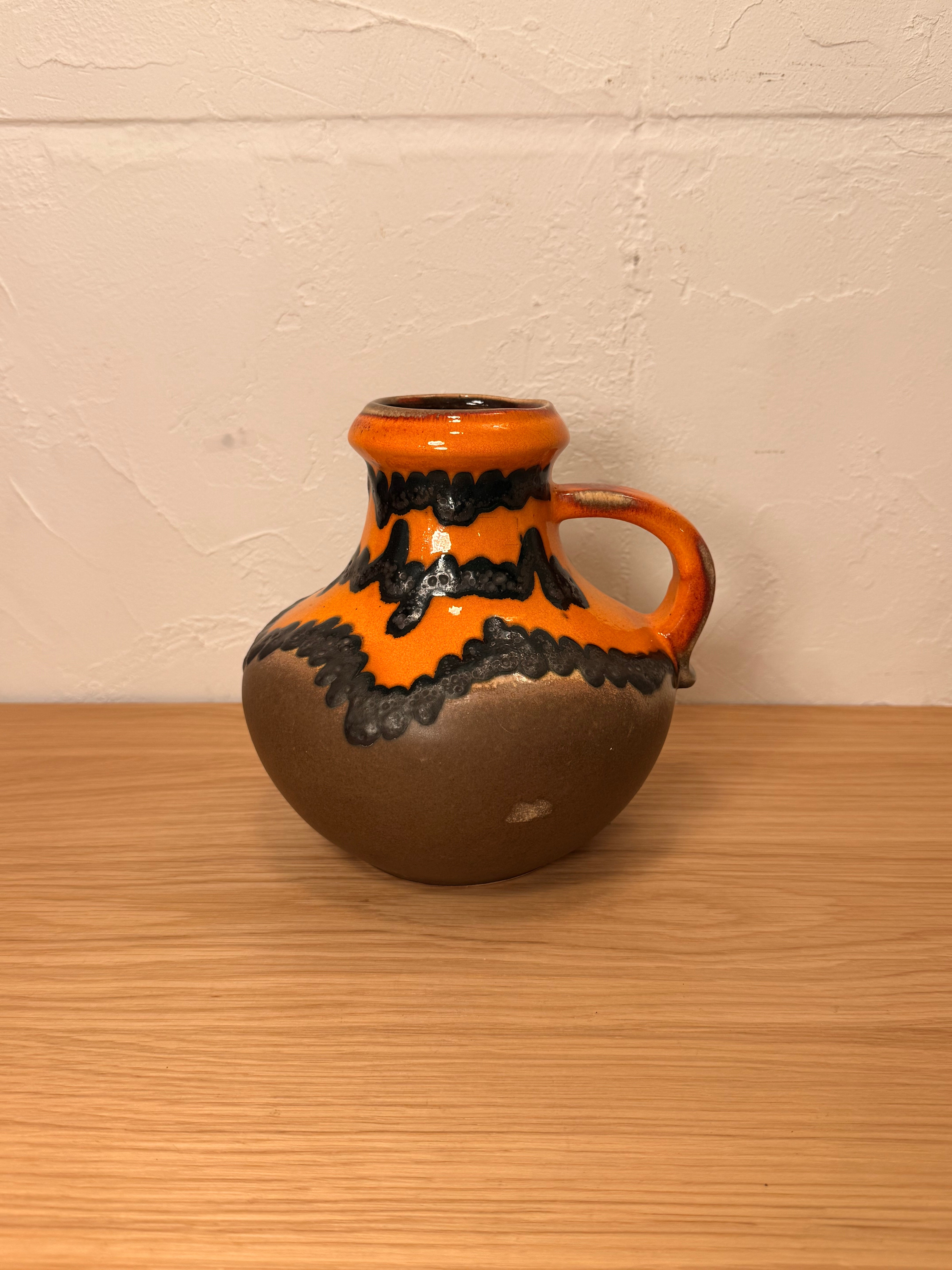 Scheurich 423/18 - Fat Lava - セラミック フラワーベース - 1960's-1970's , West Germany - cerote antiques