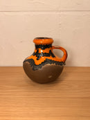 Scheurich 423/18 <br>Fat Lava <br>セラミック フラワーベース <br>1960's-1970's , West Germany <br>cerote antiques