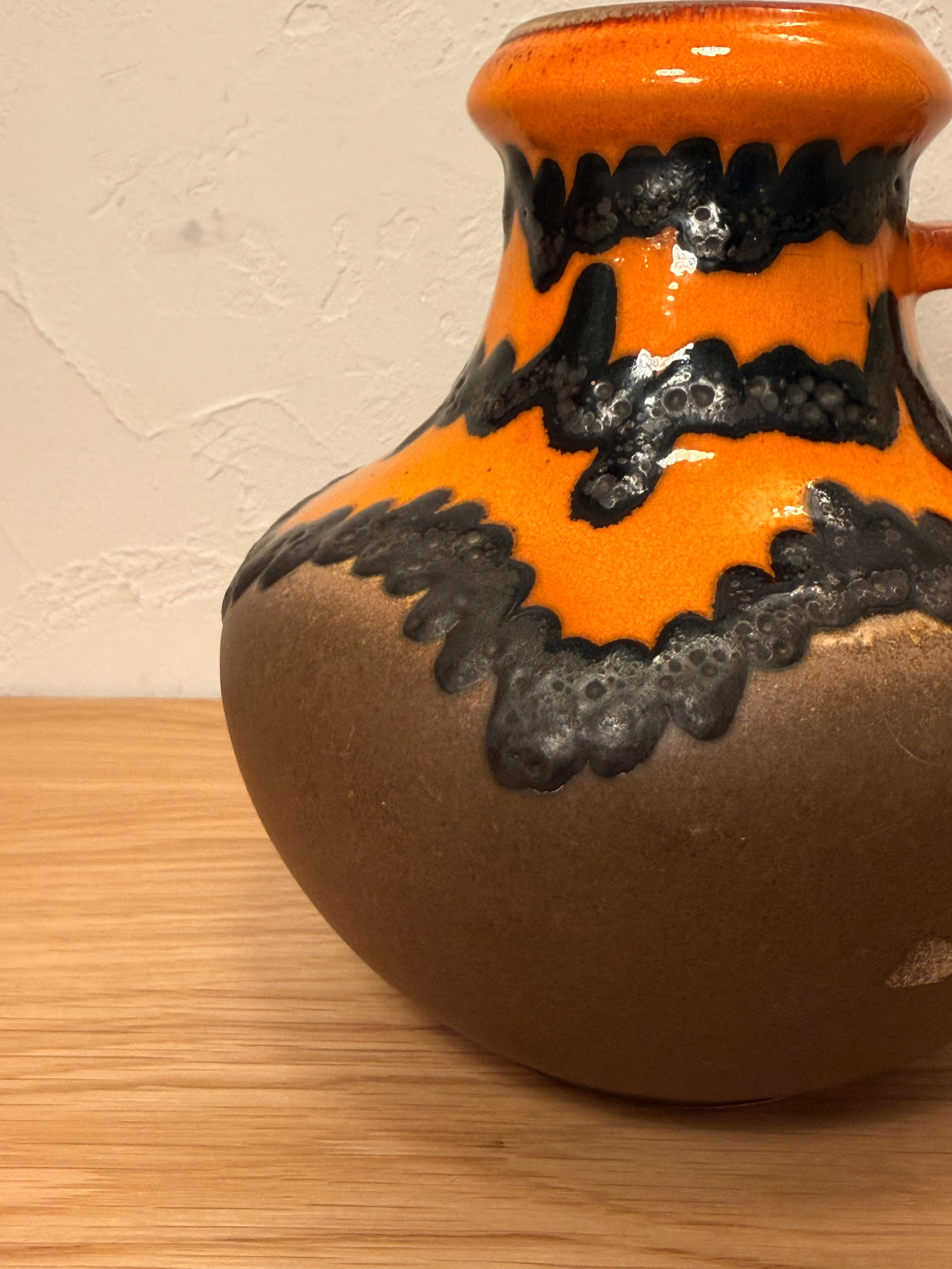 Scheurich 423/18 - Fat Lava - セラミック フラワーベース - 1960's-1970's , West Germany - cerote antiques