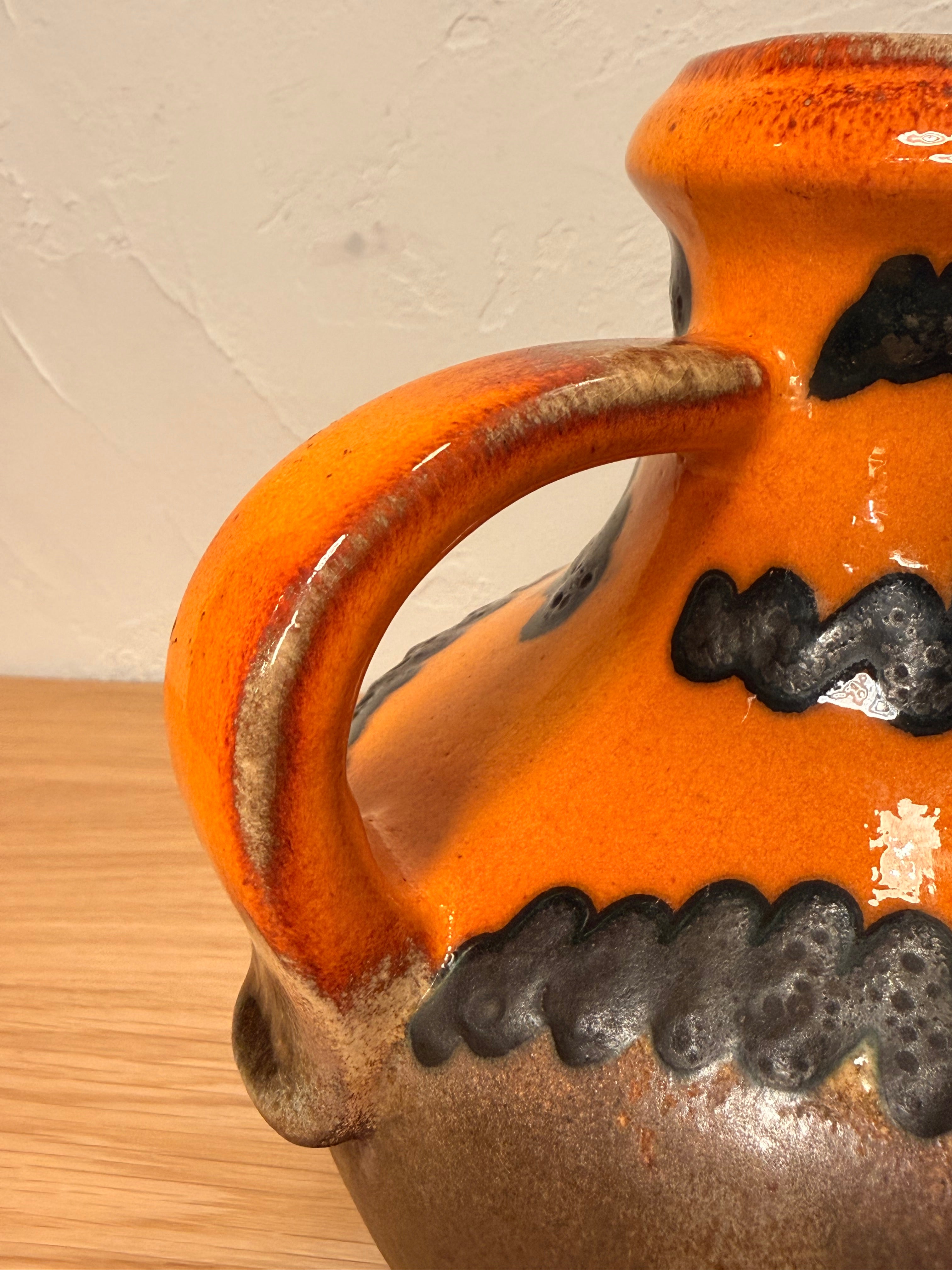 Scheurich 423/18 - Fat Lava - セラミック フラワーベース - 1960's-1970's , West Germany - cerote antiques