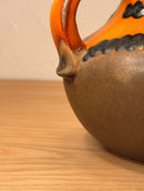 Scheurich 423/18 <br>Fat Lava <br>セラミック フラワーベース <br>1960's-1970's , West Germany <br>cerote antiques