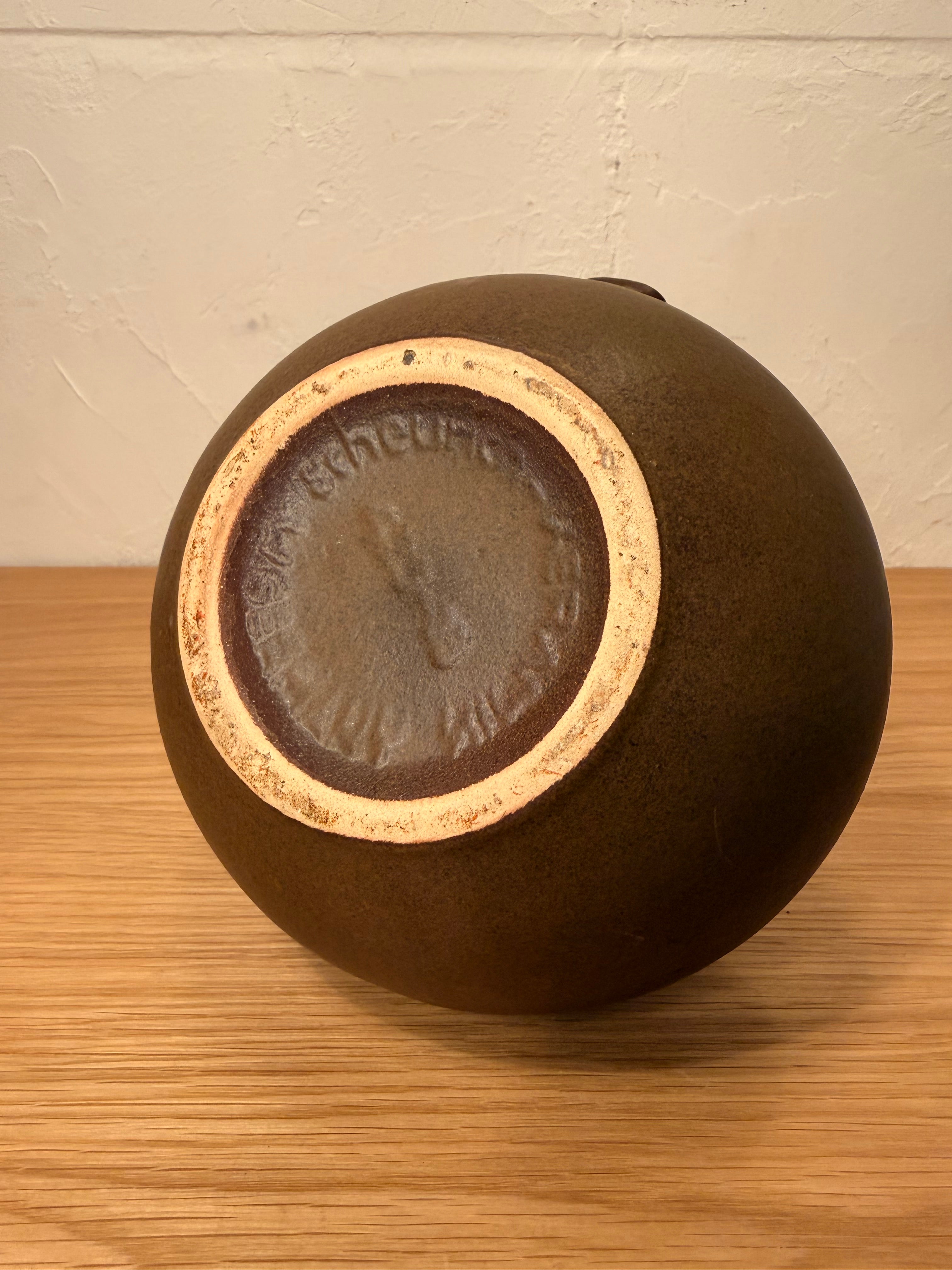 Scheurich 423/18 - Fat Lava - セラミック フラワーベース - 1960's-1970's , West Germany - cerote antiques