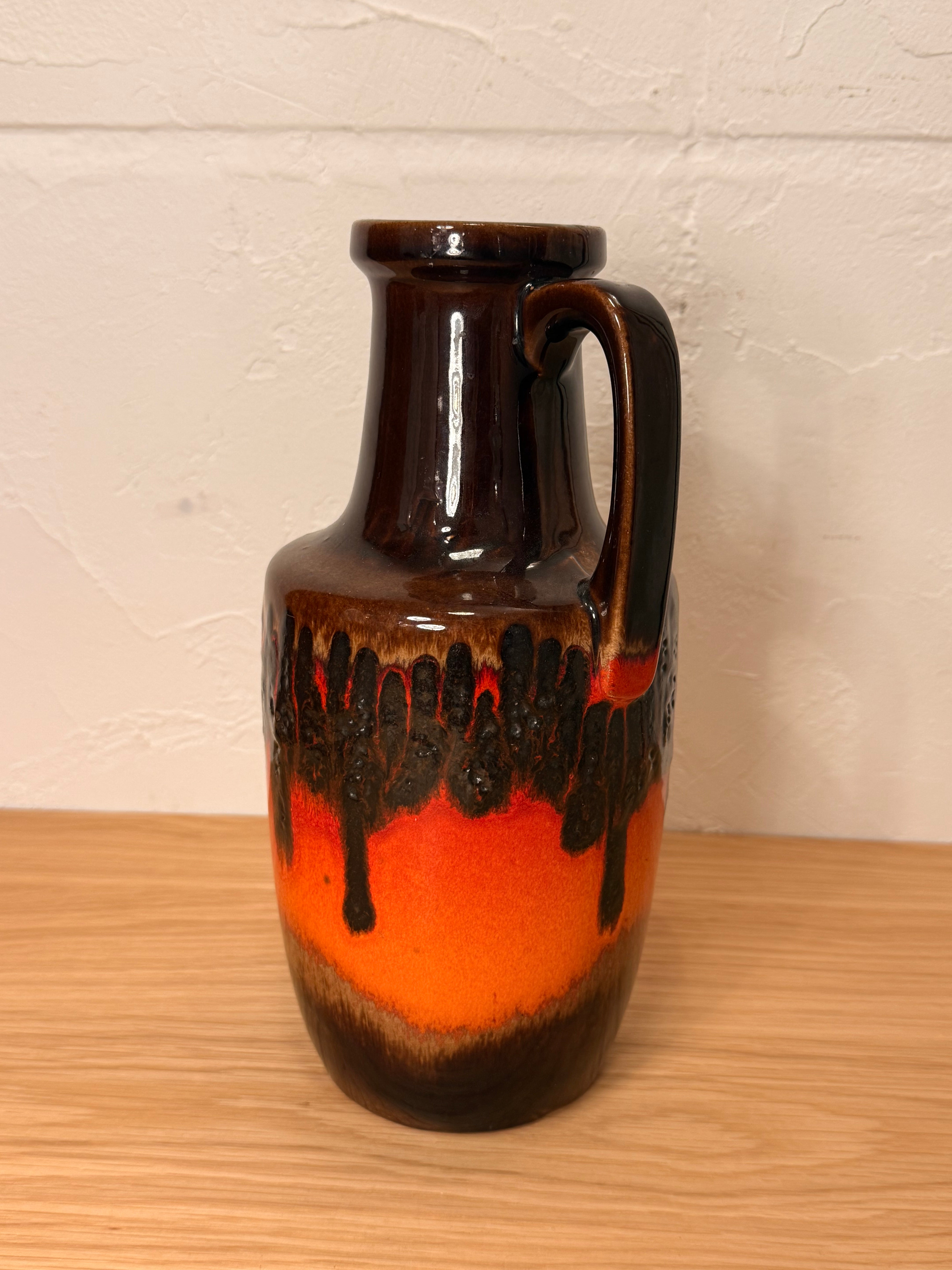 Scheurich 404/26 - Fat Lava - セラミック フラワーベース - 1960's-1970's , West Germany
