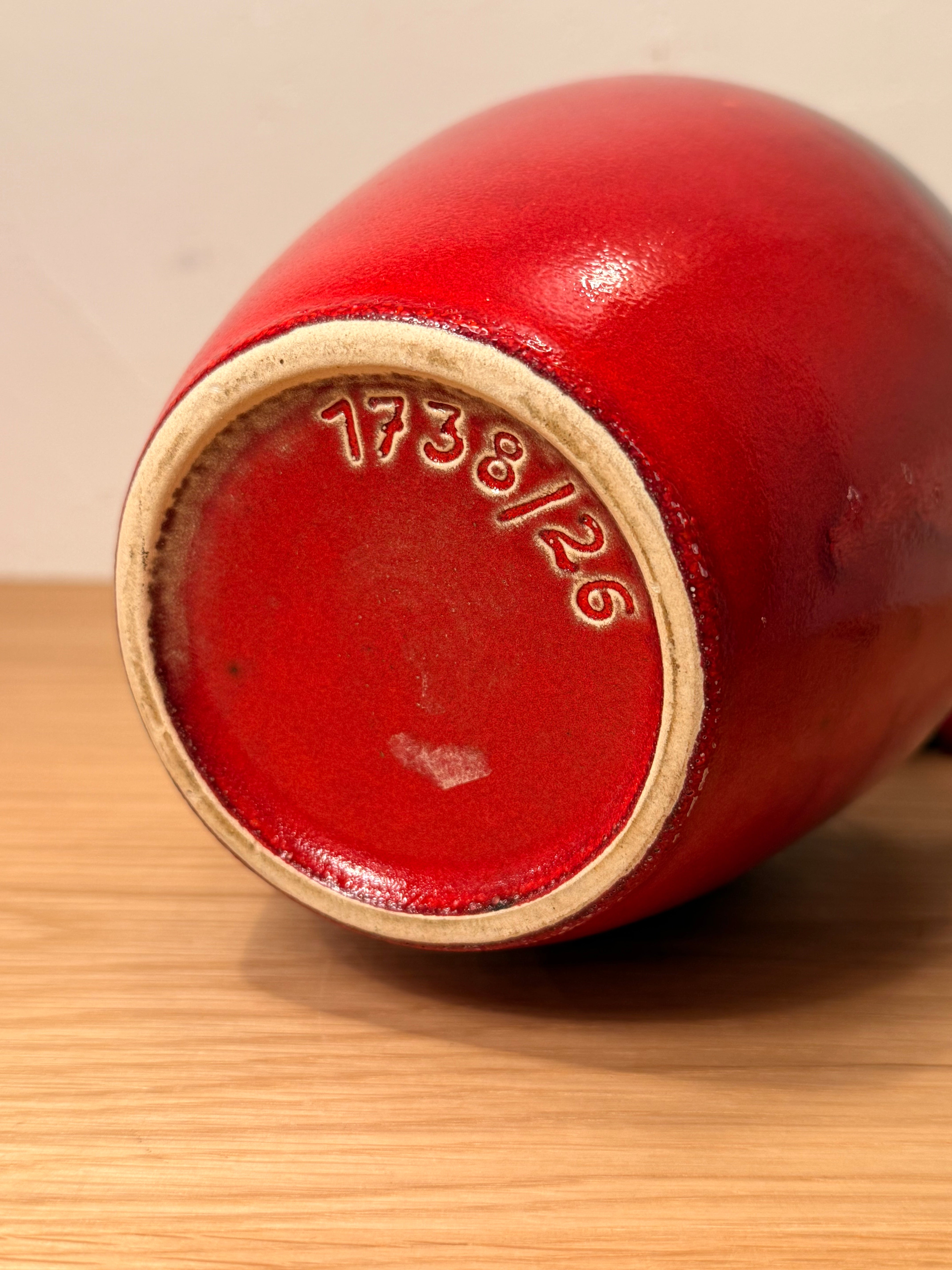 Übelacker Keramik 1738/26 - Fat Lava - セラミック フラワーベース - 1960's-1970's , West Germany