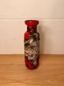 Scheurich 200/28 <br>熔岩釉 <br>陶瓷花瓶 <br>20世纪60-70年代，西德 <br>cerote antiques