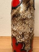 Scheurich 200/28 <br>熔岩釉 <br>陶瓷花瓶 <br>20世纪60-70年代，西德 <br>cerote antiques