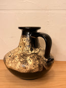 Ruscha Keramik 377/21 <br>Fat Lava <br>セラミック フラワーベース <br>1960's-1970's , West Germany <br>cerote antiques