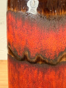 Scheurich 216/20 <br>Fat Lava <br>セラミック フラワーベース <br>1960's-1970's , West Germany <br>cerote antiques