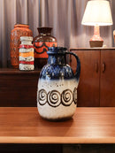 Scheurich 417/42 <br>Fat Lava <br>セラミックフラワーベース <br>West Germany 1960-70's <br>cerote antiques