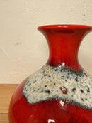 Walter Becht 169/18 <br>Fat Lava <br>セラミック フラワーベース <br>1960's-1970's , West Germany <br>cerote antiques