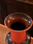 Jasba Keramik N602/10/45 <br>Fat Lava <br>セラミックフラワーベース <br>West Germany 1970's <br>cerote antiques