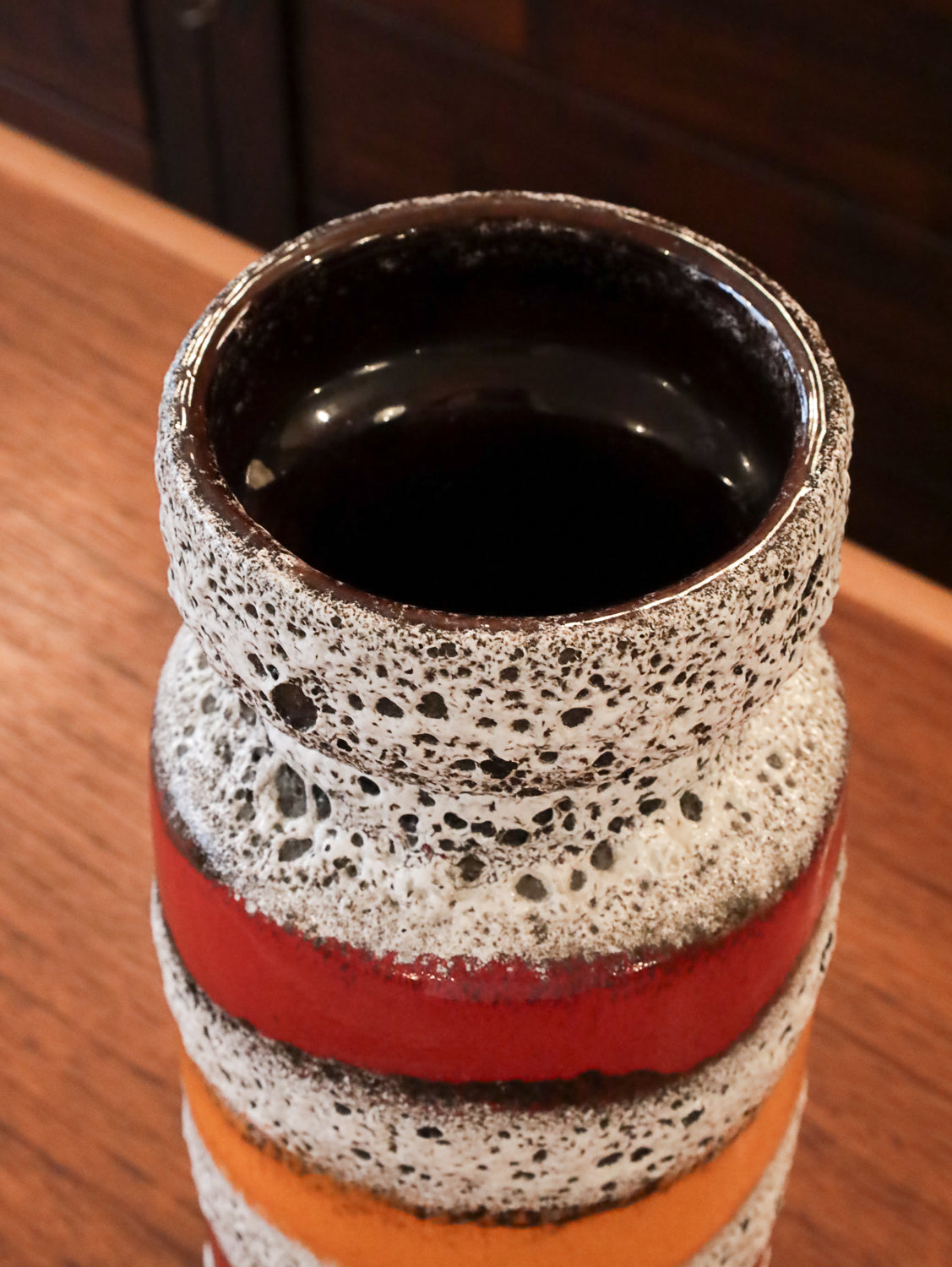 Scheurich 517/30 - Fat Lava - セラミックフラワーベース - West Germany 1960-70's - cerote antiques