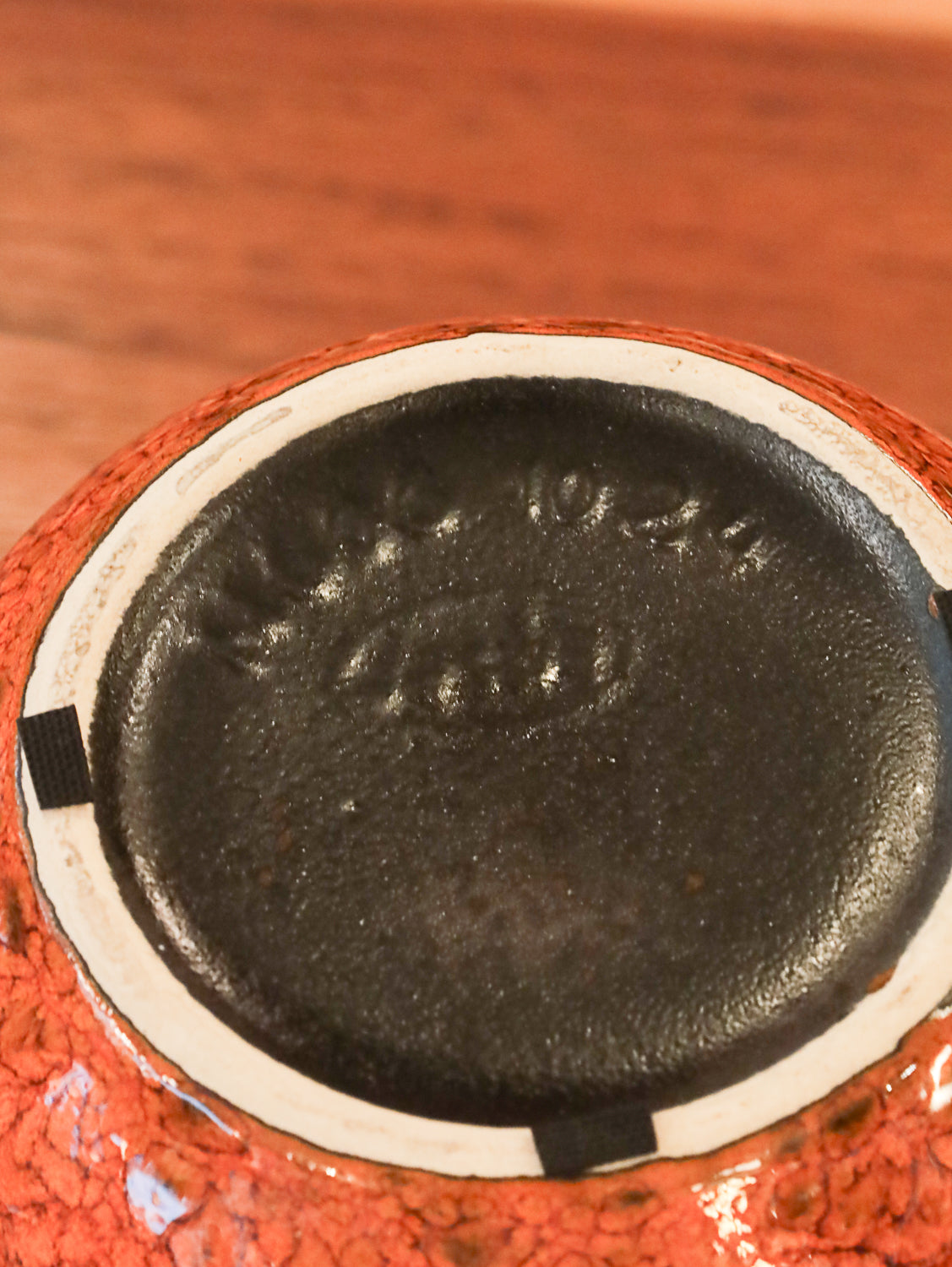 Jasba N606/10/24 - Fat Lava - セラミックフラワーベース - 1960's-1970's West Germany
