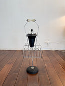 アッシュトレイ付きマガジンラック <br> cerote antiques