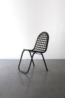 アイアン スタッキングガーデンチェア<br>ヴィンテージ<br>大和店 - ヴィンテージ SHARK ATTACK