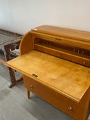 チークウッド ロールトップビューロー <br> cerote antiques - ヴィンテージ SHARK ATTACK