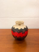 Bay Keramik 73/20 <br>Fat Lava <br>セラミック フラワーベース <br>1960's-1970's , West Germany <br>cerote antiques