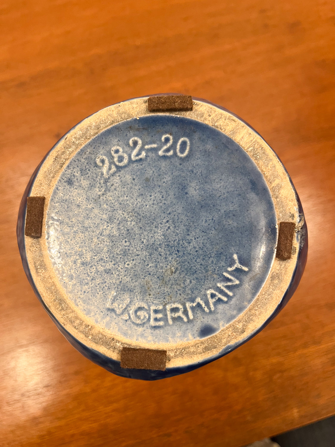 Scheurich 282/20 - Fat Lava - セラミック フラワーベース - 1960's-1970's , West Germany - cerote antiques