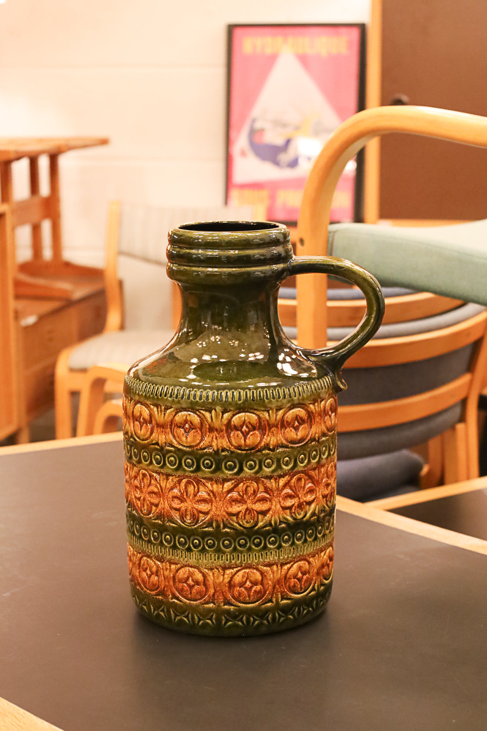 Scheurich 489/39 - West Germany - Fat Lava - セラミックフラワーベース - cerote antiques