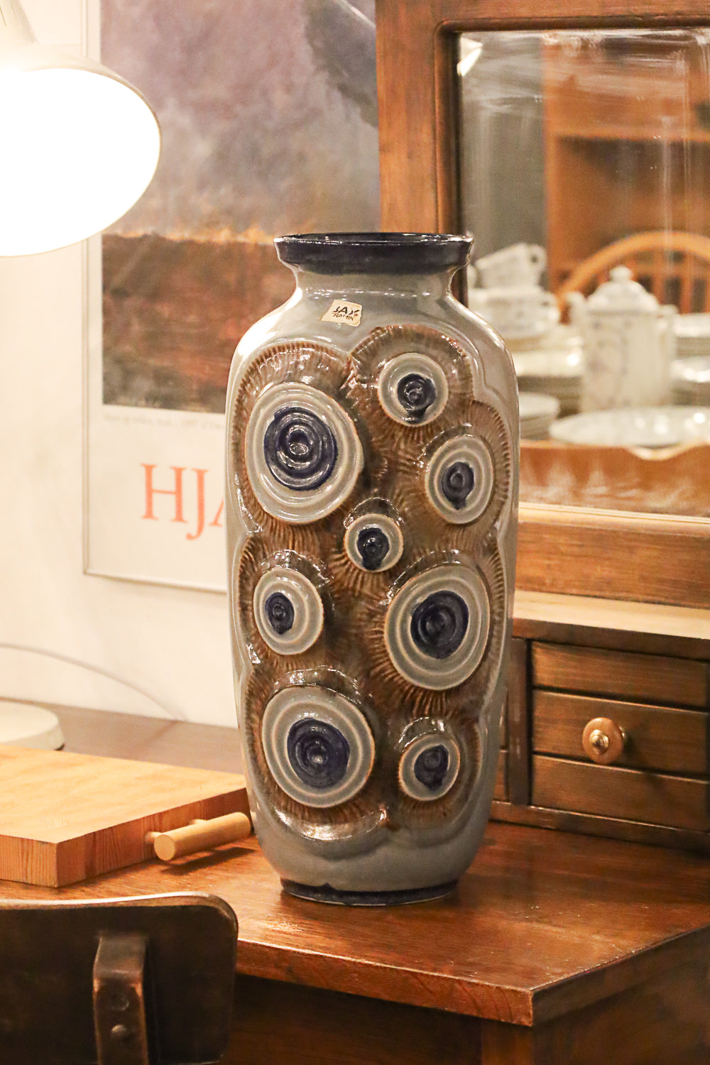 Bay Keramik 84 45 - West Germany - Fat Lava - セラミックフラワーベース - cerote antiques