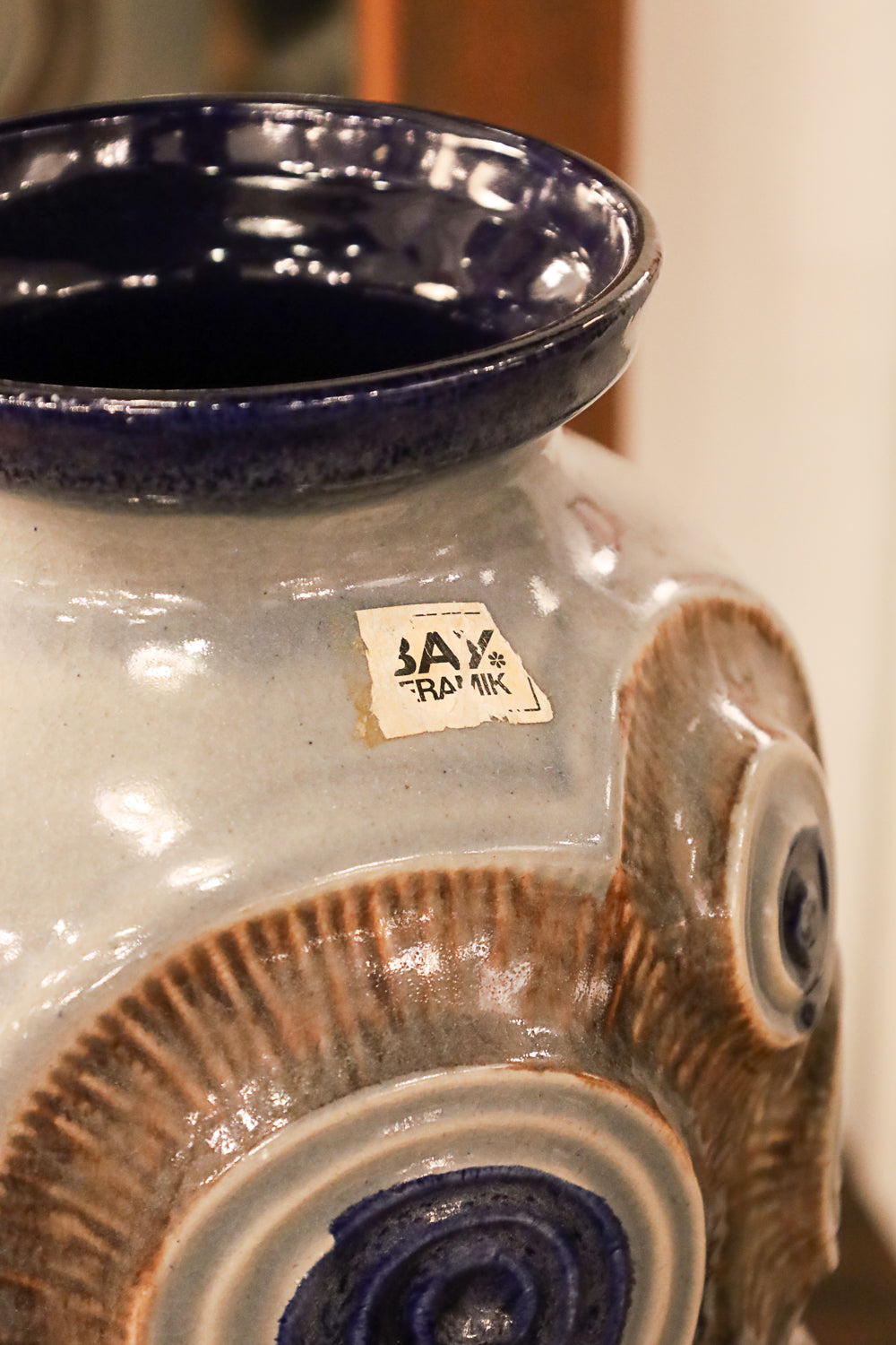 Bay Keramik 84 45 - West Germany - Fat Lava - セラミックフラワーベース - cerote antiques
