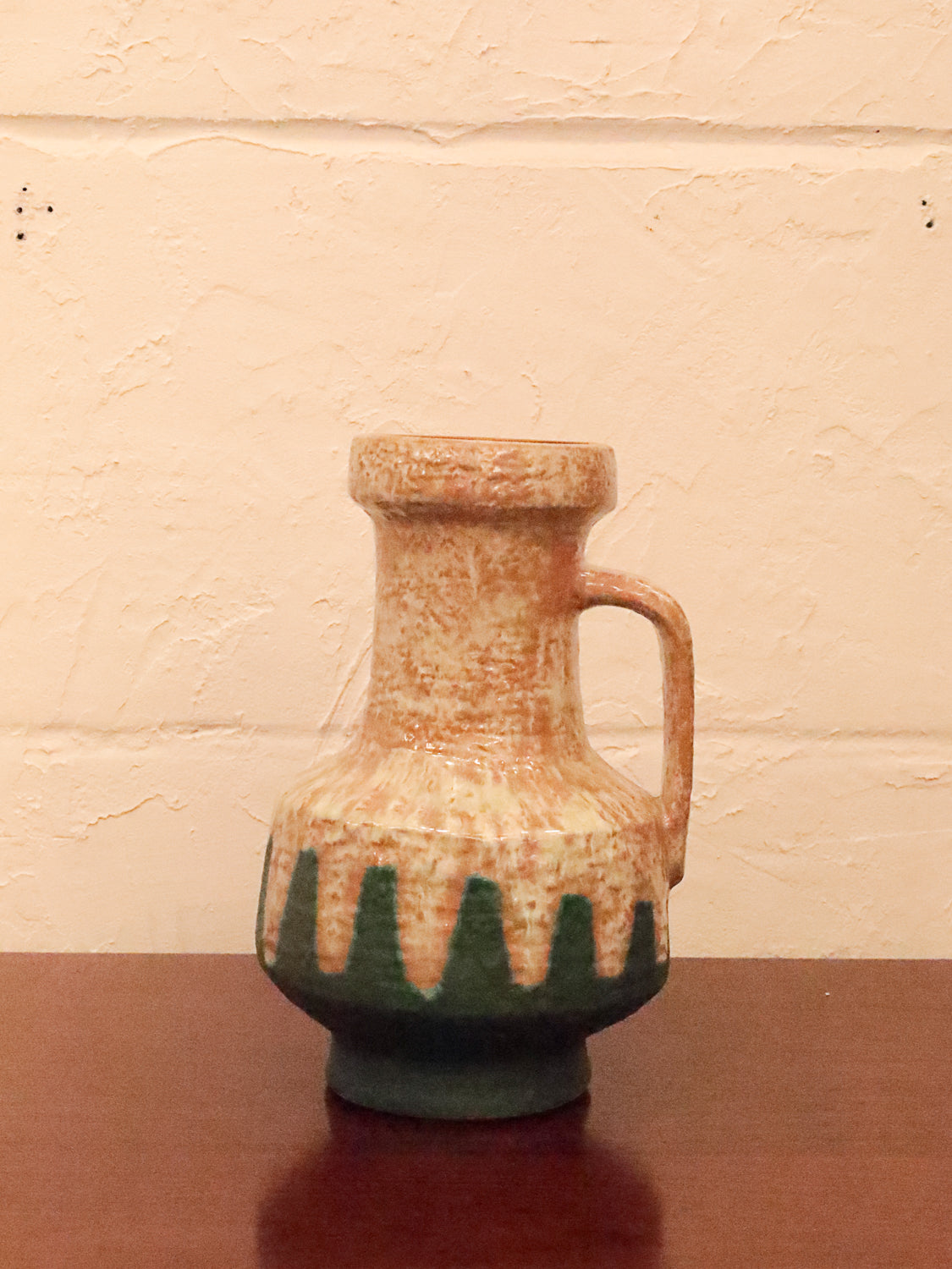Karlsruher Majolika - 7318 - West Germany1970's - Fat Lava - セラミックフラワーベース - cerote antiques