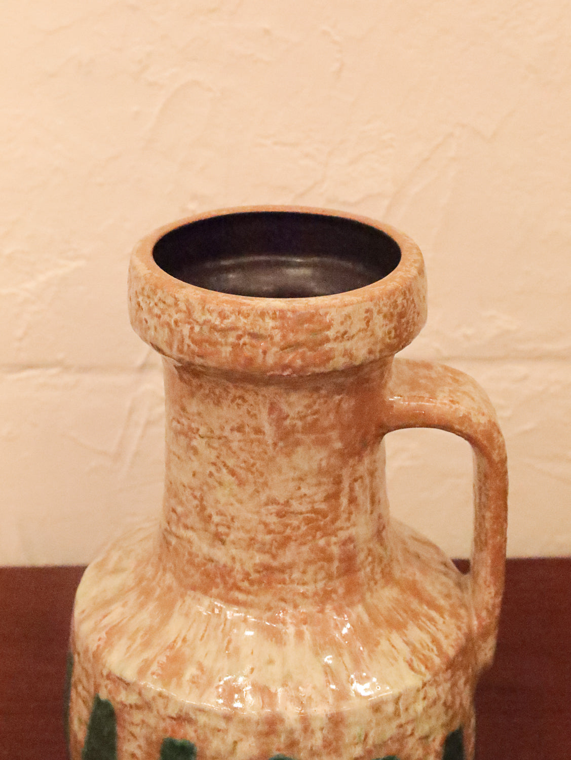 Karlsruher Majolika - 7318 - West Germany1970's - Fat Lava - セラミックフラワーベース - cerote antiques