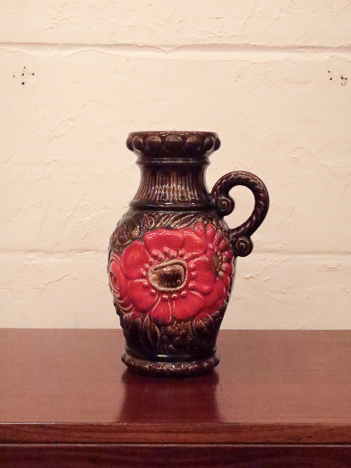 Scheurich 487-28 - West Germany - Fat Lava - セラミックフラワーベース - cerote antiques